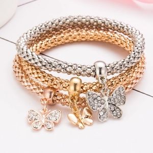 Three-layer bracelet